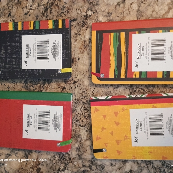 Colorful Juneteenth Themed Notebooks Set - Picture 4 of 4